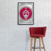 Colorado Rapids: Team Spirit - Framed Mirrored Wall Sign, FNB-MSCOLO-265-02