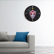 Colorado Rapids: Modern Disc Wall Clock, MSCOLO-510-01