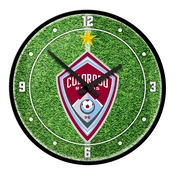 Colorado Rapids: Pitch - Modern Disc Wall Clock, MSCOLO-510-02