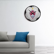 Colorado Rapids: Soccer Ball - Modern Disc Wall Clock, MSCOLO-510-51