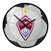 Colorado Rapids: Soccer Ball - Modern Disc Wall Clock, MSCOLO-510-51