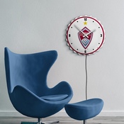 Colorado Rapids: Bottle Cap Lighted Wall Clock, MSCOLO-545-01