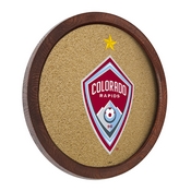 Colorado Rapids: "Faux" Barrel Framed Cork Board, MSCOLO-632-01