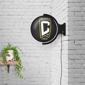Columbus Crew: Original Round Rotating Lighted Wall Sign, MSCOLU-115-01