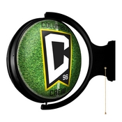 Columbus Crew: Pitch - Original Round Rotating Lighted Wall Sign, MSCOLU-115-02