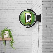 Columbus Crew: Pitch - Original Round Rotating Lighted Wall Sign, MSCOLU-115-02