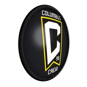 Columbus Crew: Round Slimline Lighted Wall Sign, MSCOLU-130-01