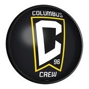 Columbus Crew: Round Slimline Lighted Wall Sign, MSCOLU-130-01