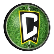 Columbus Crew: Pitch - Round Slimline Lighted Wall Sign, MSCOLU-130-02