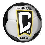 Columbus Crew: Soccer - Round Slimline Lighted Wall Sign, MSCOLU-130-51