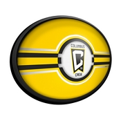 Columbus Crew: Oval Slimline Lighted Wall Sign, FNB-MSCOLU-140-01A