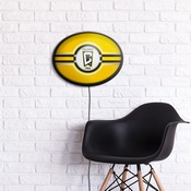 Columbus Crew: Oval Slimline Lighted Wall Sign, FNB-MSCOLU-140-01A