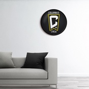 Columbus Crew: Modern Disc Wall Sign, MSCOLU-230-01