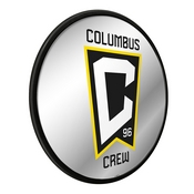 Columbus Crew: Modern Disc Mirrored Wall Sign, MSCOLU-235-01