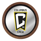 Columbus Crew: Barrel Top Framed Mirror Mirrored Wall Sign, FNB-MSCOLU-245-01A