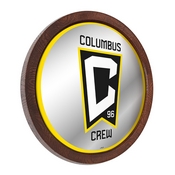 Columbus Crew: Barrel Top Framed Mirror Mirrored Wall Sign, FNB-MSCOLU-245-01A