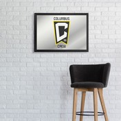 Columbus Crew: Framed Mirrored Wall Sign, FNB-MSCOLU-265-01A
