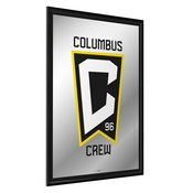 Columbus Crew: Framed Mirrored Wall Sign, FNB-MSCOLU-265-01A