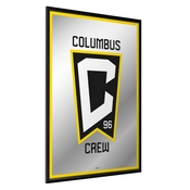 Columbus Crew: Framed Mirrored Wall Sign, FNB-MSCOLU-265-01A