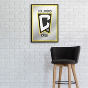 Columbus Crew: Framed Mirrored Wall Sign, FNB-MSCOLU-265-01A