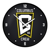 Columbus Crew: Modern Disc Wall Clock, MSCOLU-510-01