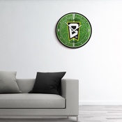 Columbus Crew: Pitch - Modern Disc Wall Clock, MSCOLU-510-02