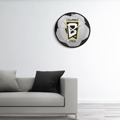 Columbus Crew: Soccer Ball - Modern Disc Wall Clock, MSCOLU-510-51