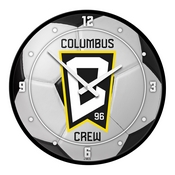 Columbus Crew: Soccer Ball - Modern Disc Wall Clock, MSCOLU-510-51