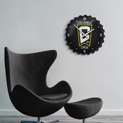 Columbus Crew: Bottle Cap Wall Clock, MSCOLU-540-01
