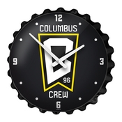 Columbus Crew: Bottle Cap Wall Clock, MSCOLU-540-01