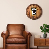 Columbus Crew: "Faux" Barrel Top Clock, MSCOLU-560-01