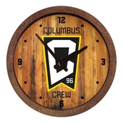 Columbus Crew: "Faux" Barrel Top Clock, MSCOLU-560-01