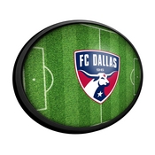 FC Dallas: Pitch - Oval Slimline Lighted Wall Sign, MSDALF-140-03