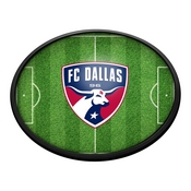 FC Dallas: Pitch - Oval Slimline Lighted Wall Sign, MSDALF-140-03