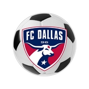 FC Dallas: Soccer Ball - Edge Glow Lighted Wall Sign, MSDALF-150-51