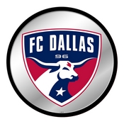 FC Dallas: Modern Disc Mirrored Wall Sign, MSDALF-235-01