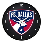 FC Dallas: Modern Disc Wall Clock, MSDALF-510-01