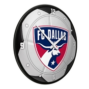 FC Dallas: Soccer Ball - Modern Disc Wall Clock, MSDALF-510-51