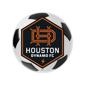 Houston Dynamo: Soccer Ball - Edge Glow Lighted Wall Sign, MSHOUS-150-51
