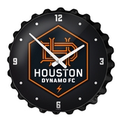 Houston Dynamo: Bottle Cap Wall Clock, MSHOUS-540-01