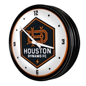 Houston Dynamo: Retro Lighted Wall Clock, FNB-MSHOUS-550-01A