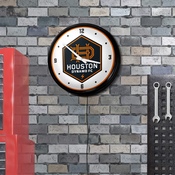 Houston Dynamo: Retro Lighted Wall Clock, FNB-MSHOUS-550-01A