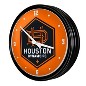 Houston Dynamo: Retro Lighted Wall Clock, FNB-MSHOUS-550-01A