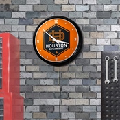 Houston Dynamo: Retro Lighted Wall Clock, FNB-MSHOUS-550-01A