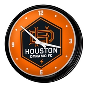 Houston Dynamo: Retro Lighted Wall Clock, FNB-MSHOUS-550-01A