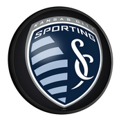 Sporting Kansas City: Round Slimline Lighted Wall Sign, MSKCTY-130-01