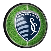 Sporting Kansas City: Pitch - Round Slimline Lighted Wall Sign, MSKCTY-130-02
