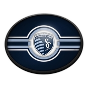 Sporting Kansas City: Oval Slimline Lighted Wall Sign, FNB-MSKCTY-140-01A