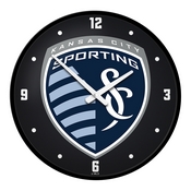 Sporting Kansas City: Modern Disc Wall Clock, MSKCTY-510-01