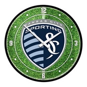 Sporting Kansas City: Pitch - Modern Disc Wall Clock, MSKCTY-510-02